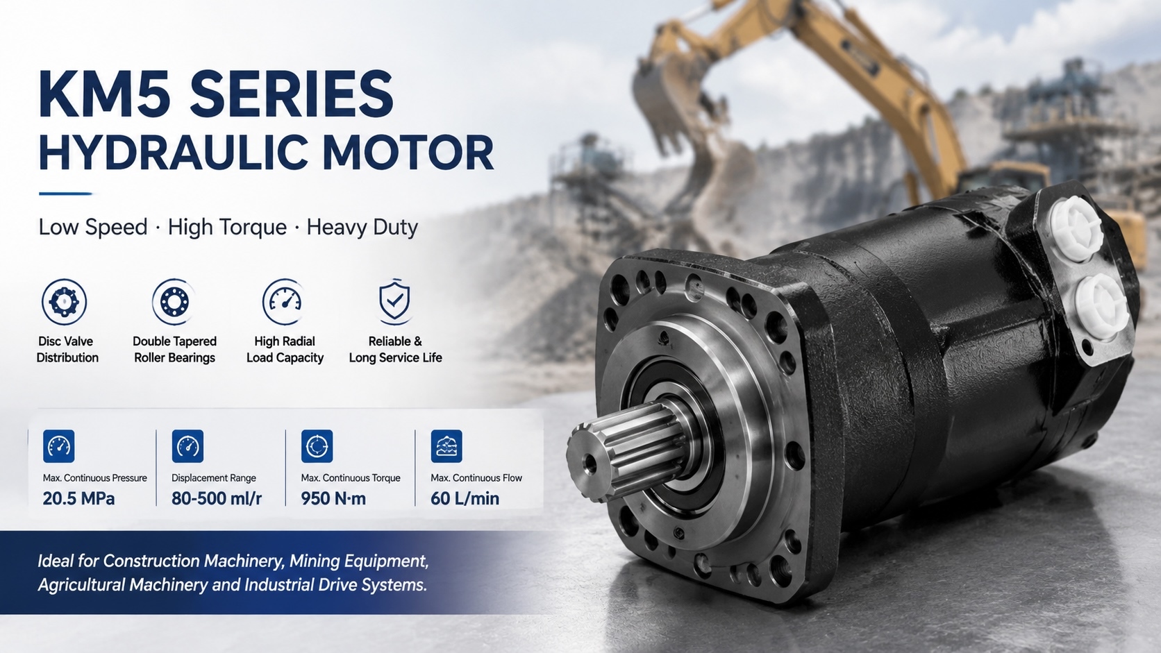 Latest company blogs about Jak wybrać silnik hydrauliczny LSHT do ciężkich zastosowań przemysłowych